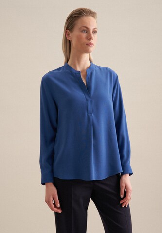 Chemisier 'Schwarze Rose' SEIDENSTICKER en bleu