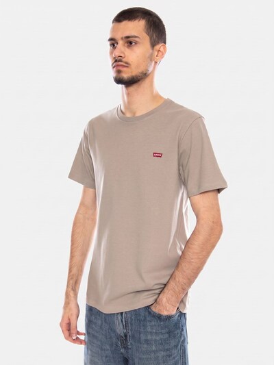 LEVI'S ® Shirt 'SS Original HM Tee' in S in de kleur Bruin, Productweergave