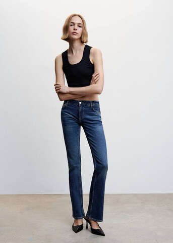 MANGO Bootcut Jeans 'Kate' in Blauw