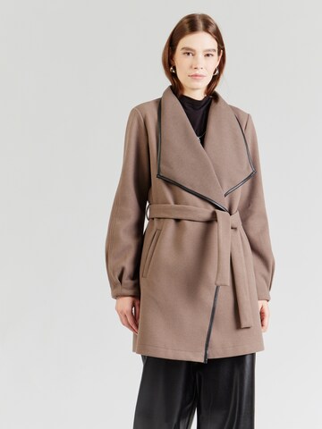 Cappotto di mezza stagione 'VICOOLEY' di VILA in marrone: frontale