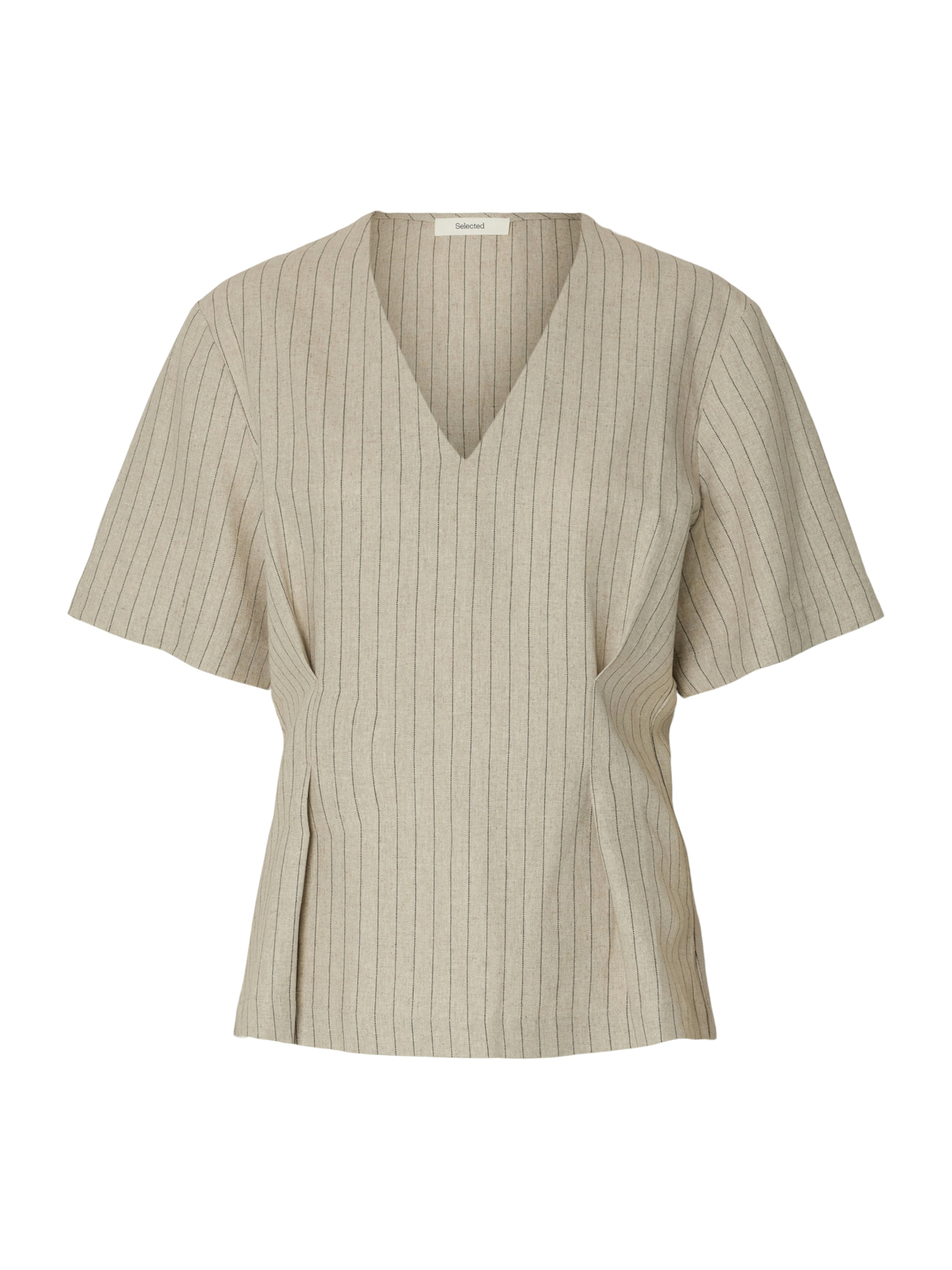 SELECTED Μπλούζα 'SLFMARIAM' σε μπεζ: μπροστά