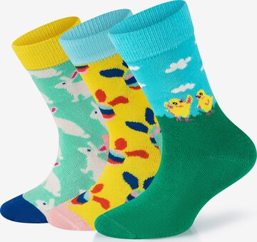 Chaussettes Happy Socks en mélange de couleurs : devant