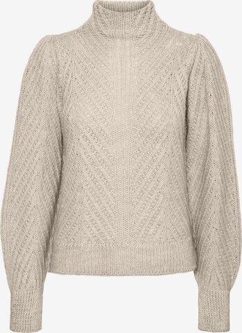 VERO MODA Sweater 'Siristitch' in Beige: front