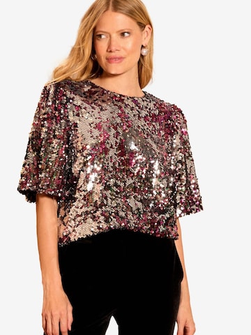 love & roses Blúzka - Ružová: predná strana