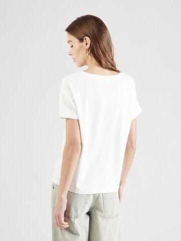 T-shirt COMMA en blanc