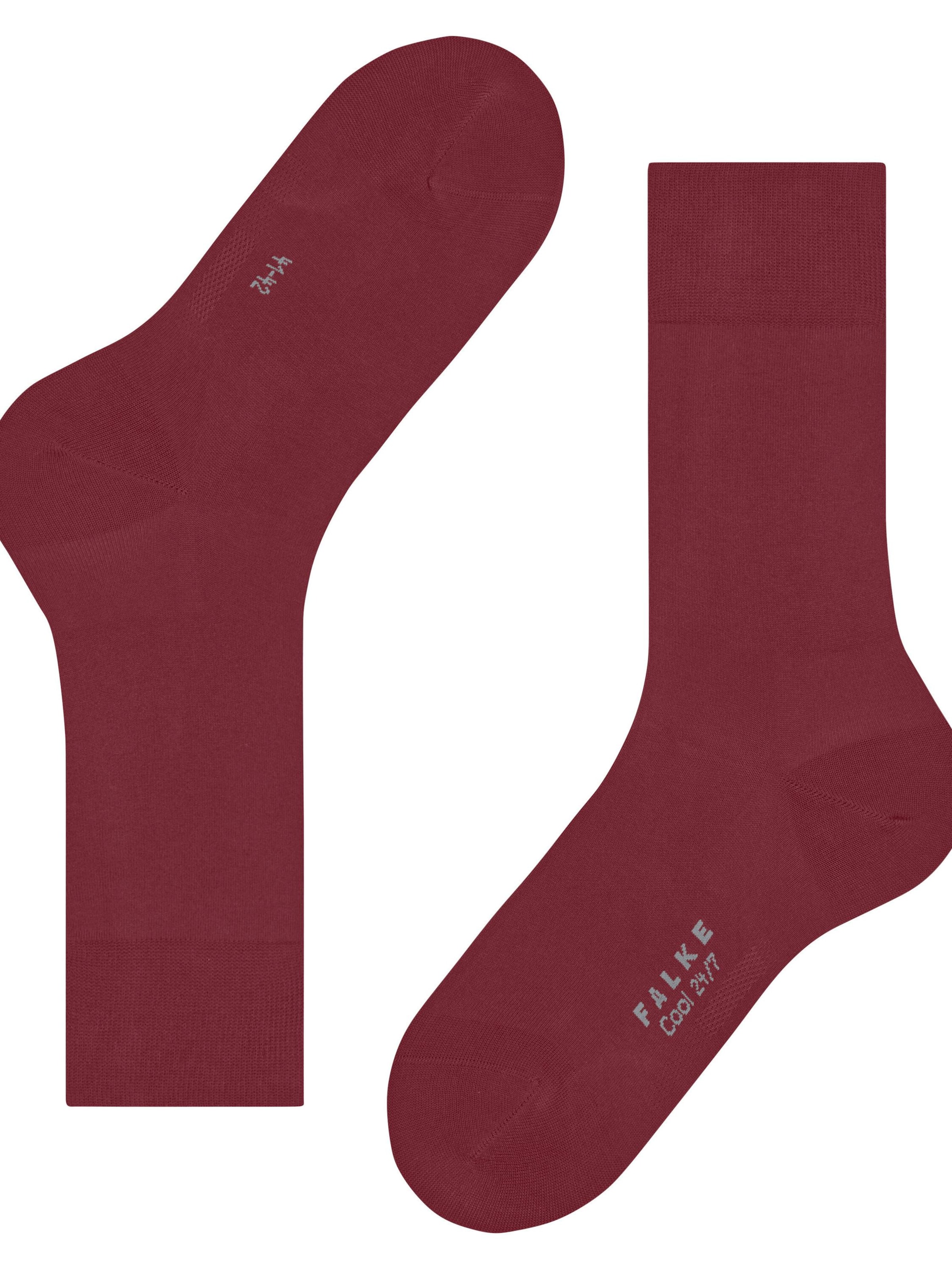 FALKE Socks 'Cool 24/7' in Red