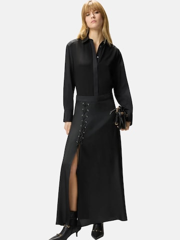 PINKO Skirt 'PINKO CARRARA GONNA TWILL FLUIDO GONNA' in Black