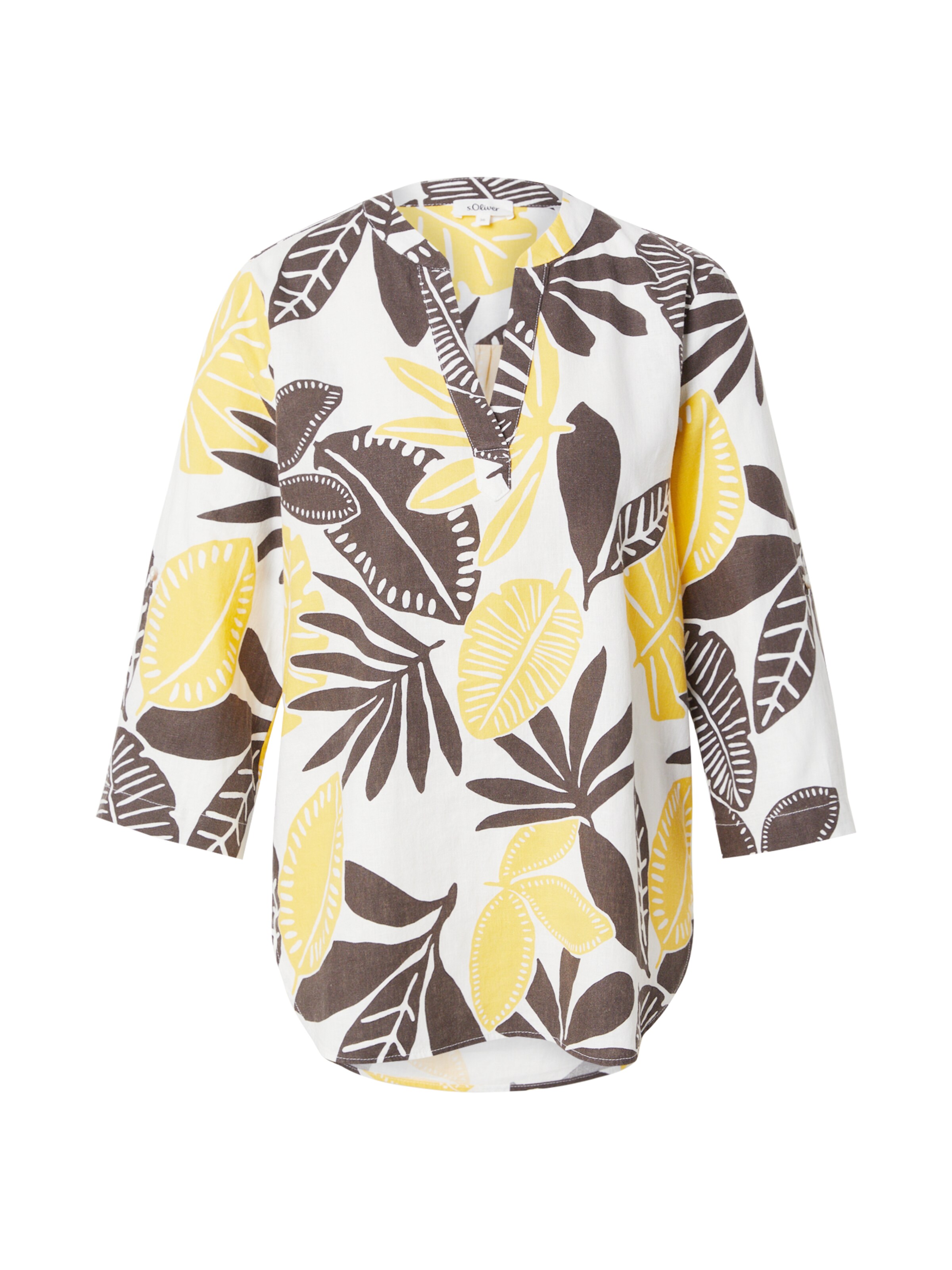 s.Oliver Блуза в бяло: отпред