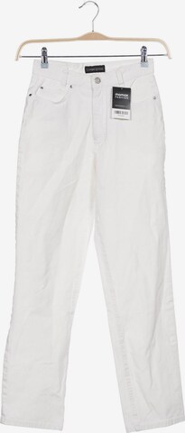 Cambio Jeans in 27-28 in White: front