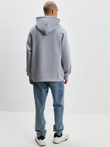 Sweat-shirt 'Country Cat' Cat e Lolette en gris