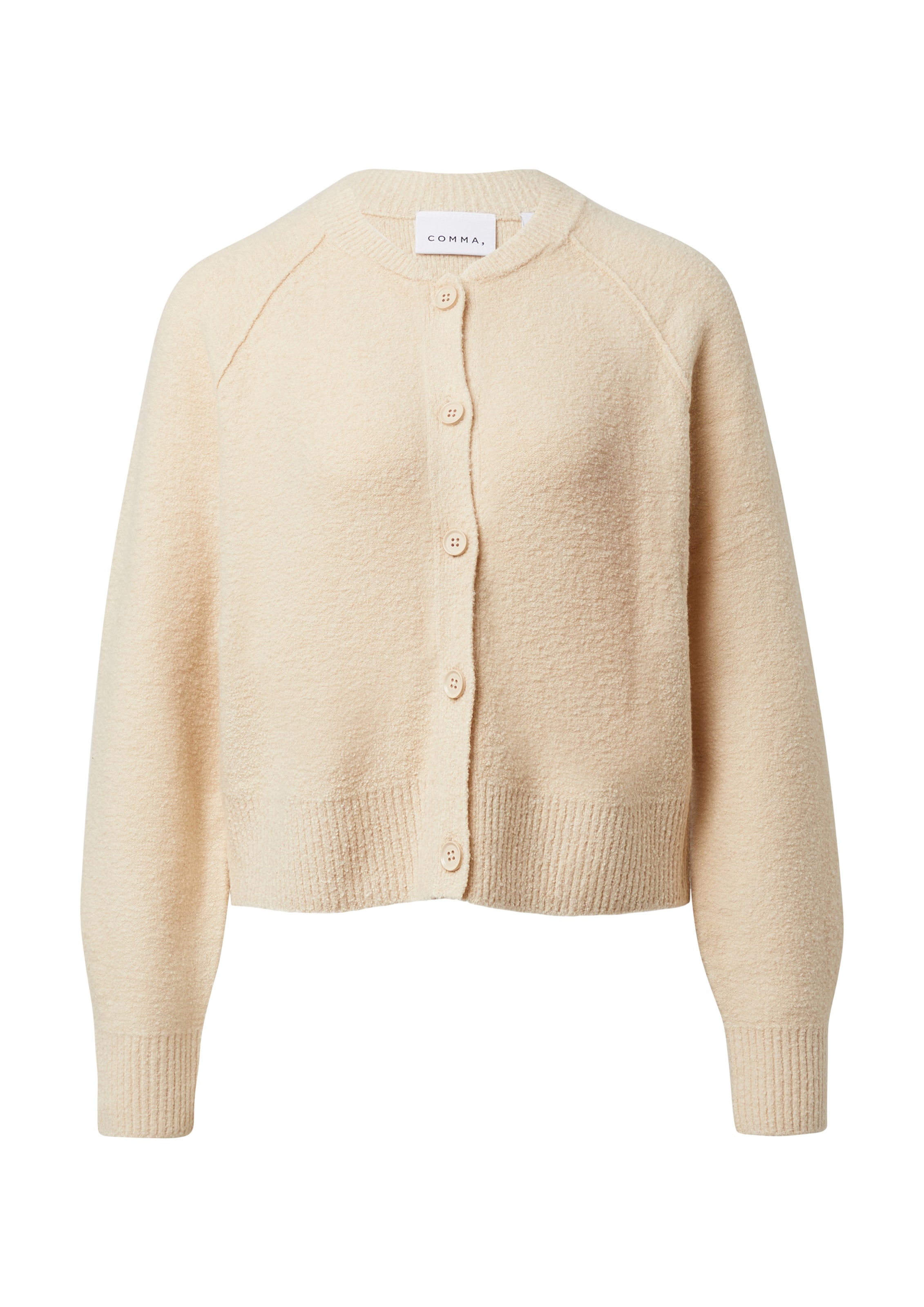 Cardigan COMMA en beige : devant