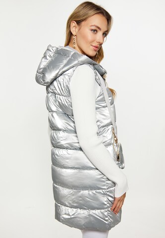 faina Vest in Silver