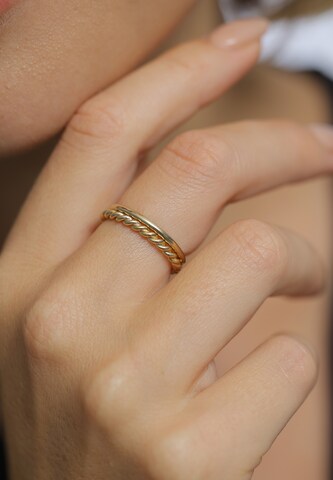 ELLI Ring in Gold: Vorderseite