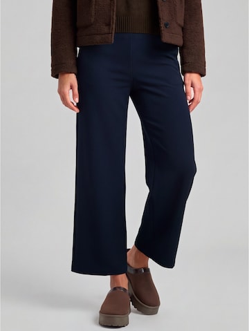 TOM TAILOR DENIM Wide Leg Hose in Blau: Vorderseite