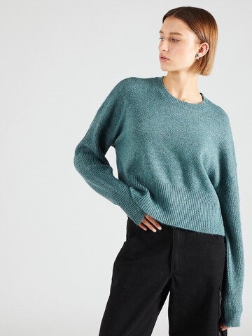 Noisy may - Pullover 'NELLA' em verde: frente