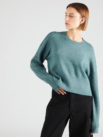 Noisy may - Pullover 'NELLA' em verde: frente