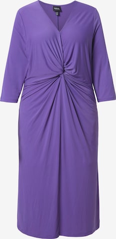 Ulla Popken Jurk in Lila: voorkant
