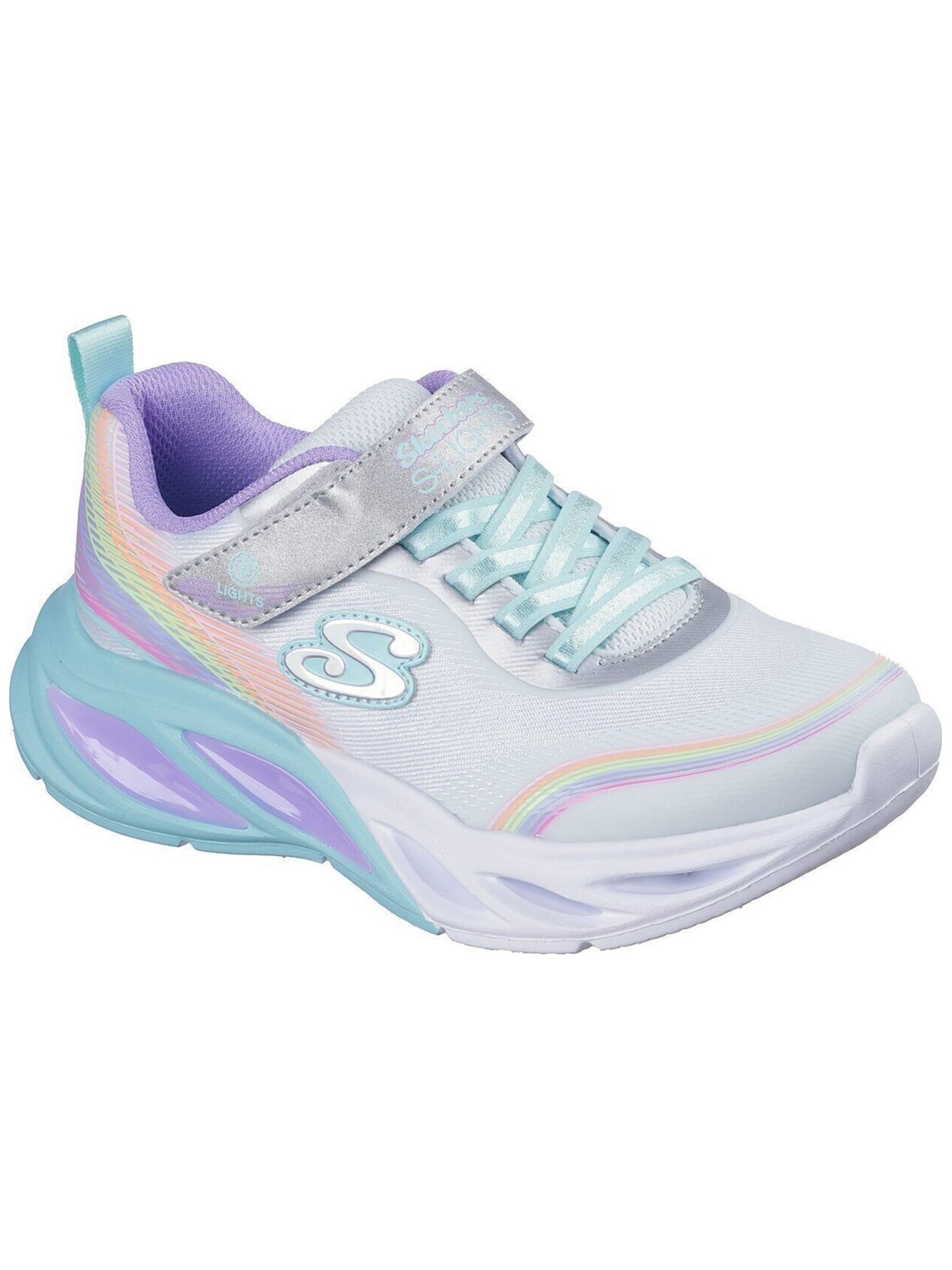 SKECHERS Sportschuh 'Cosmic Glow - Rainbow Beam' in Mischfarben: Vorderseite