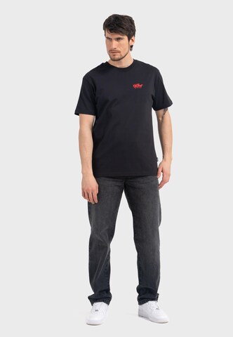 Oldskull T-Shirt 'Wrldvibe Tentacle Spectacle' in Schwarz