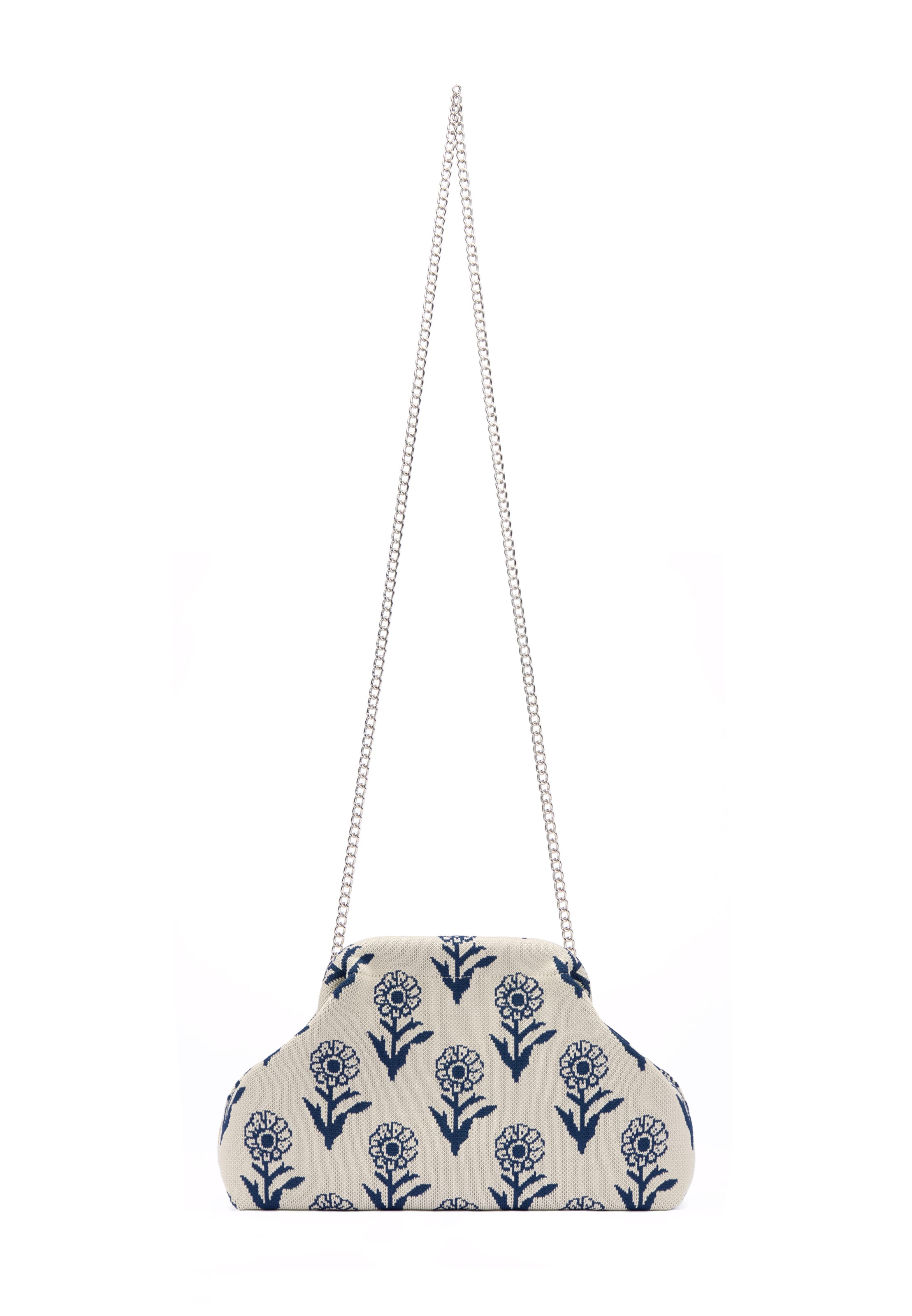 myMo at night - Bolso de noche en beige: frente