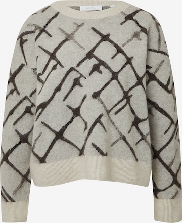 smėlio COMMA Megztinis: priekis