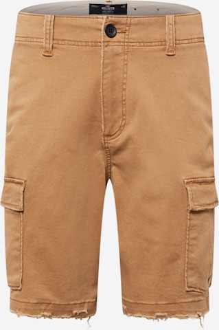 HOLLISTER Cargo Pants in Green: front