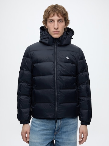 Calvin Klein Jeans Zimska jakna | modra barva: sprednja stran