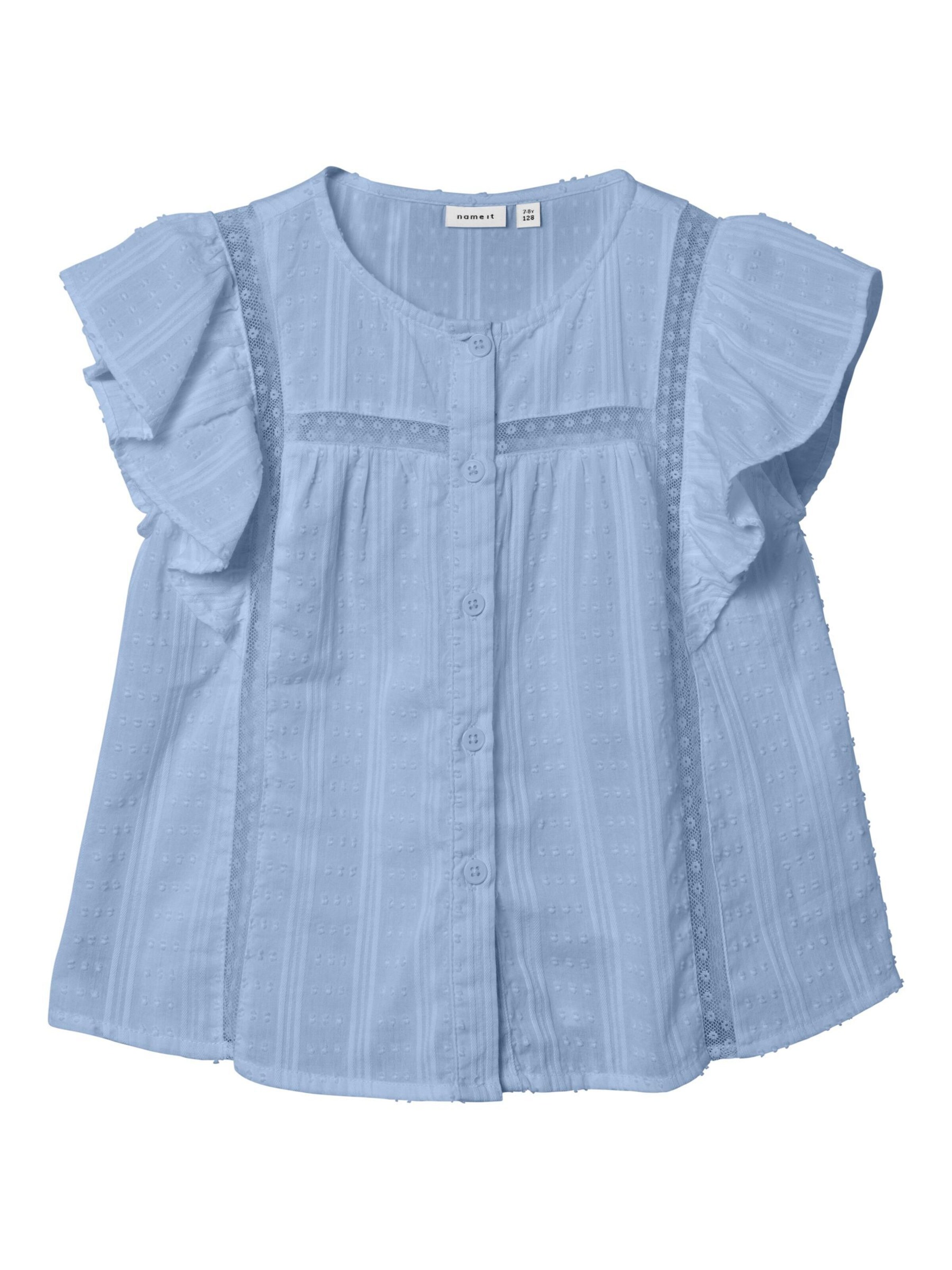 NAME IT Bluse i blå: forside