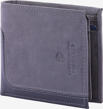 Northampton Polo Club Portemonnee in Blauw: voorkant