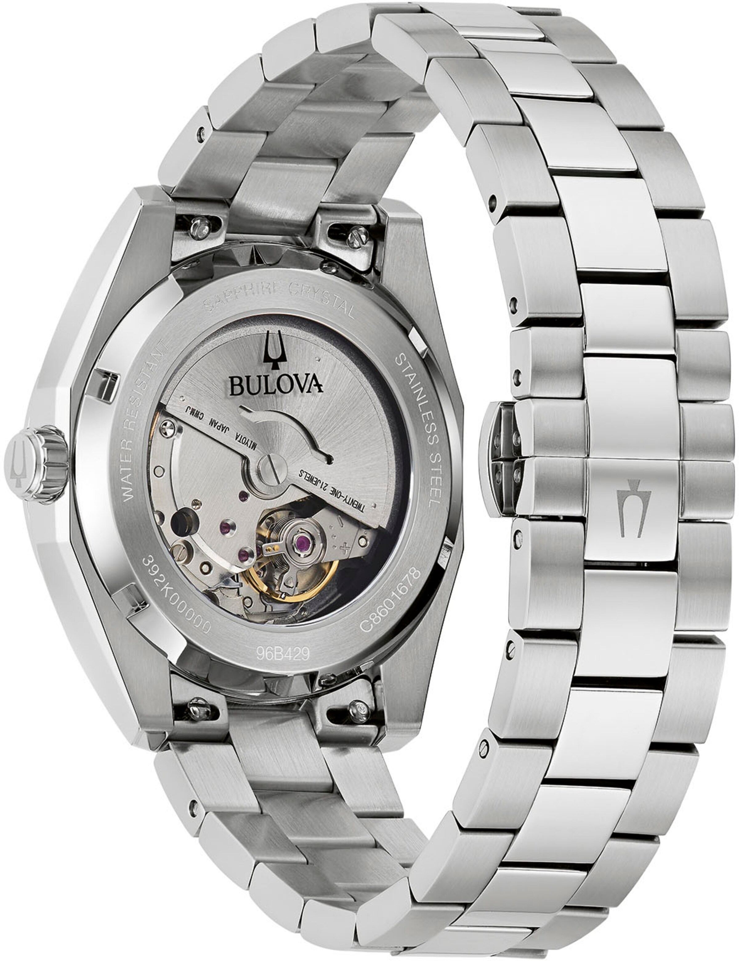 Bulova Analog Watch in Silver