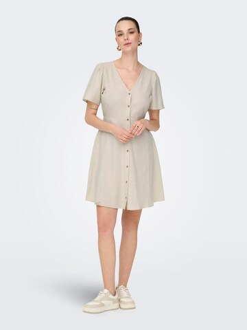 Robe-chemise 'ONLVita' ONLY en gris