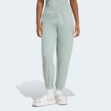 ADIDAS SPORTSWEAR Tapered Pajama Pants in Green: front