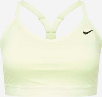 NIKE Soutien-gorge de sport 'Indy' en jaune clair / noir, Vue avec produit