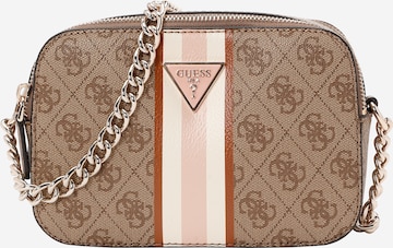 GUESS Crossbody bag NOELLE in Dark Beige ABOUT YOU