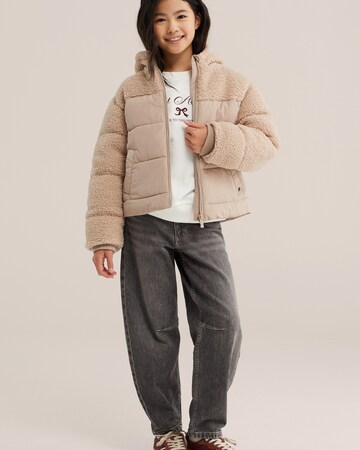 WE Fashion Talvejope, värv beež