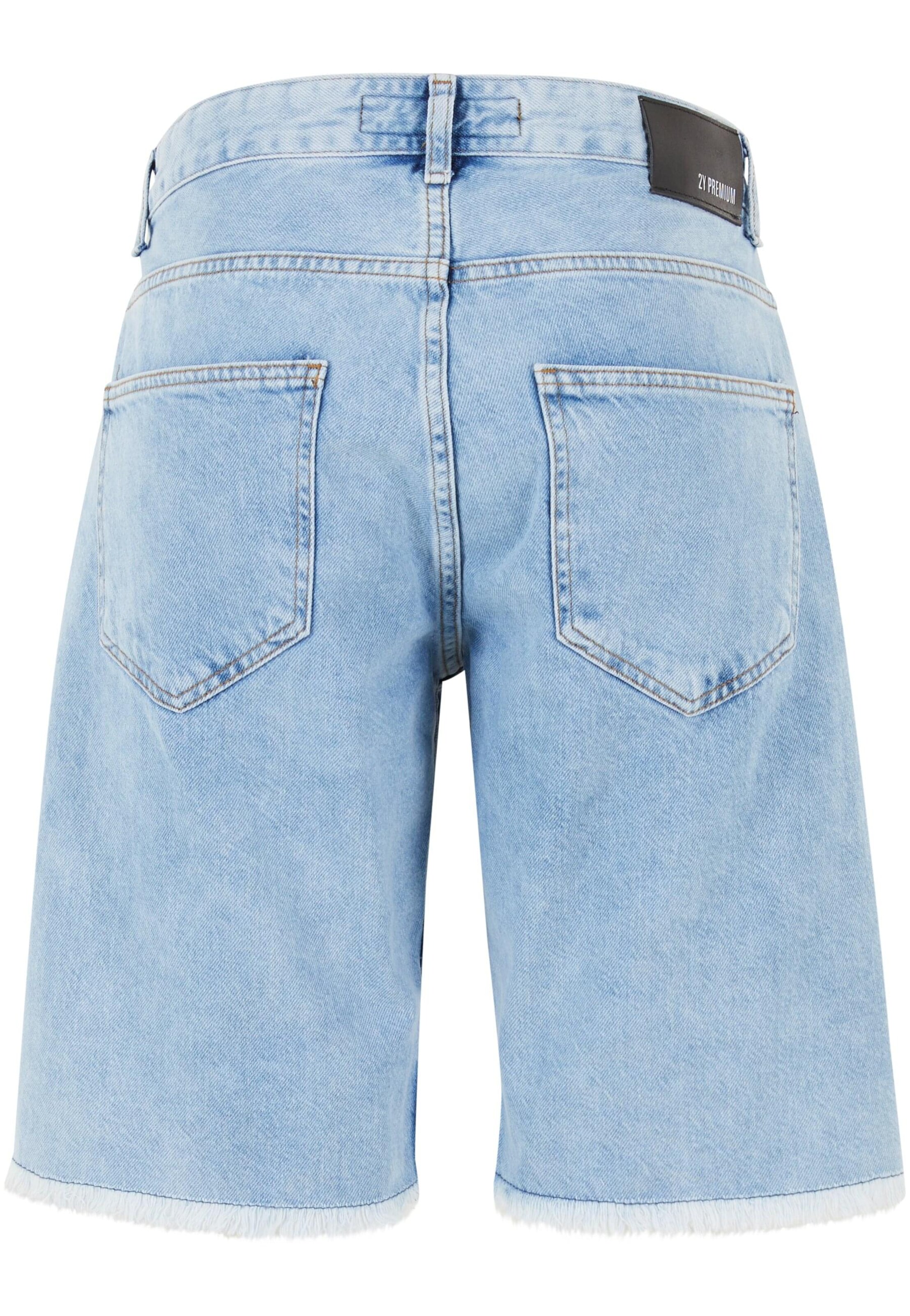 2Y Premium Loosefit Jeans in Blauw