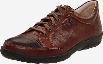 Finn Comfort Lace-Up Shoes in Brown: front