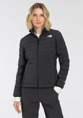 THE NORTH FACE Athletic Jacket in Black: front