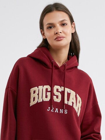 BIG STAR Sweatshirt 'Rubialsa' in Rot