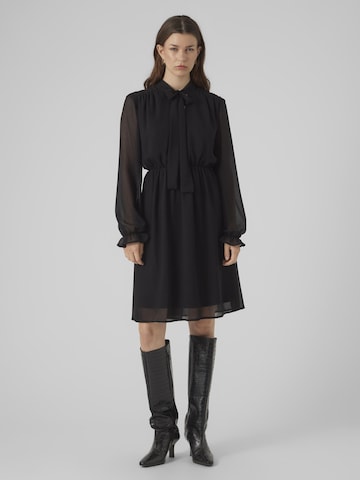 VERO MODA Shirt Dress 'VIGGA' in Black