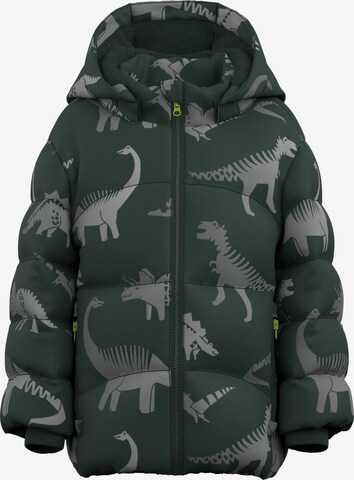 NAME IT Between-season jacket in Green: front