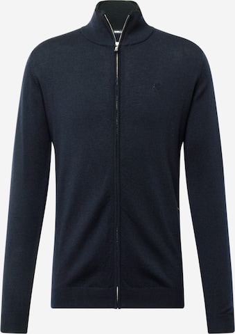 Karl Lagerfeld Knit Cardigan in Blue: front