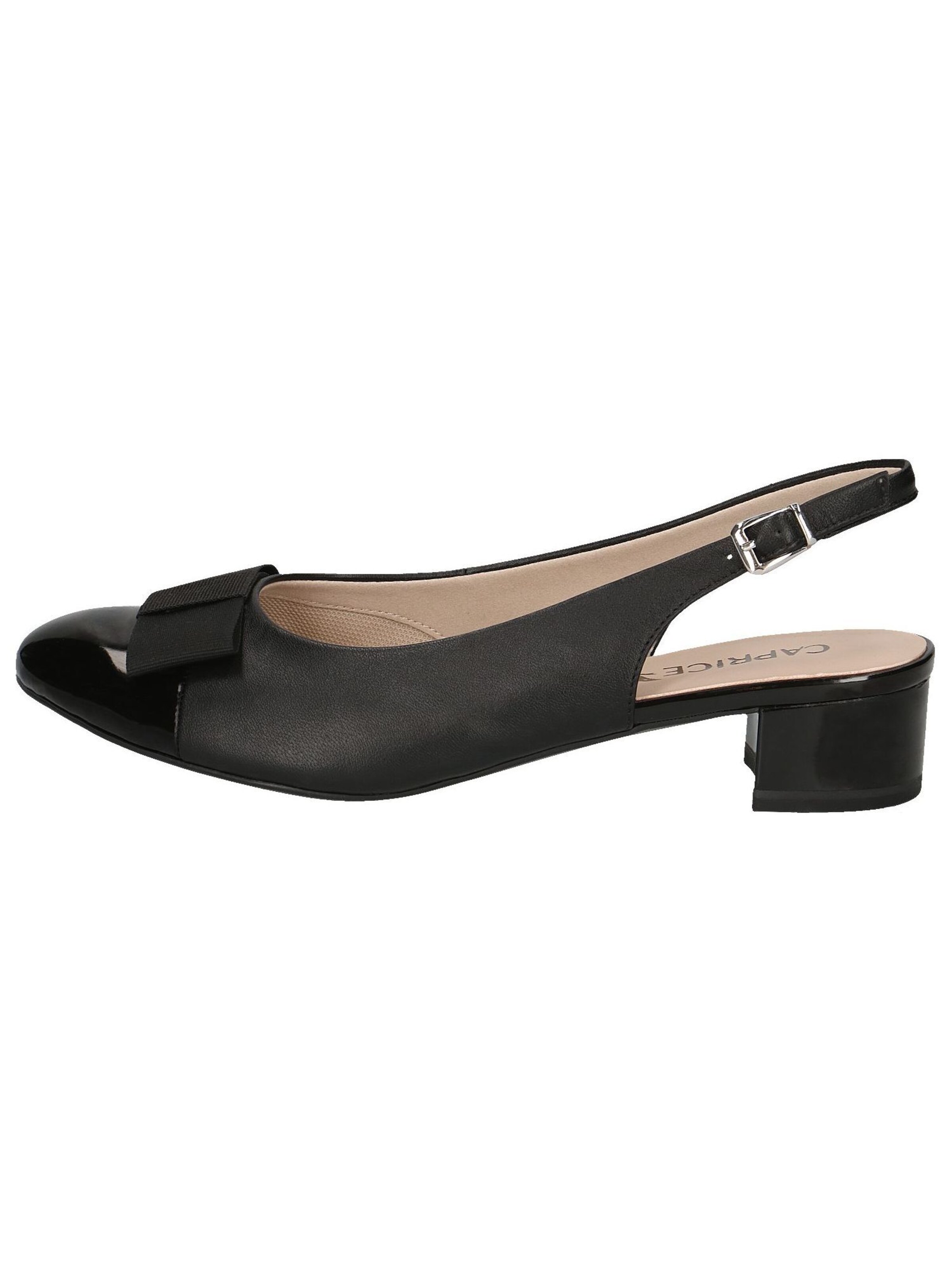 CAPRICE Slingback Pumps in Black