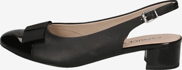 CAPRICE Slingpumps in Schwarz