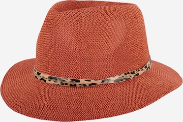 Hatland Hoed 'Chelsea Toyo' in Oranje: voorkant