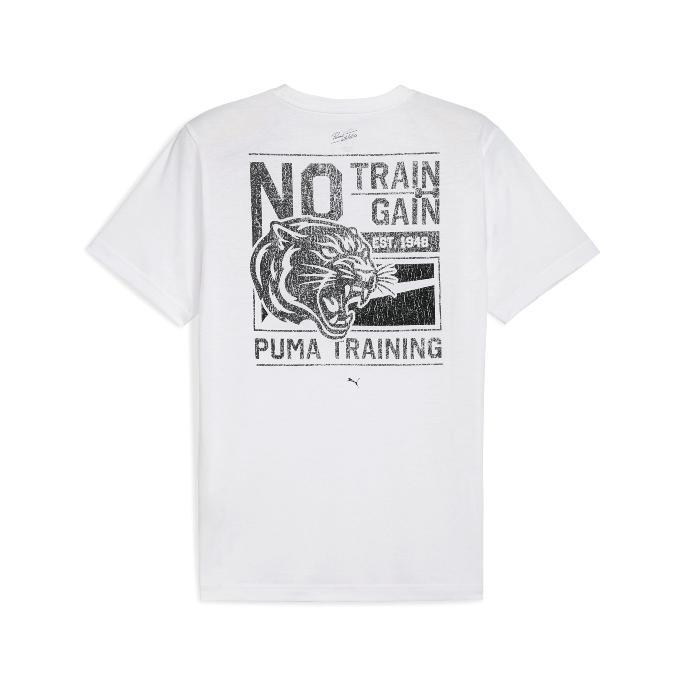 PUMA Performance Shirt in White: front