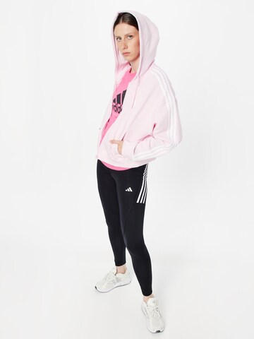 Veste de survêtement 'Essentials 3-Stripes French Terry ' ADIDAS SPORTSWEAR en rose