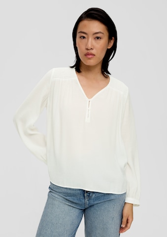 s.Oliver Blouse in Beige: front