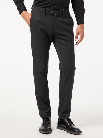 PIERRE CARDIN Regular Hose 'Lyon Voyage' in Grau: Vorderseite