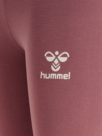 Hummel Skinny Sporthose 'Onze' in Pink